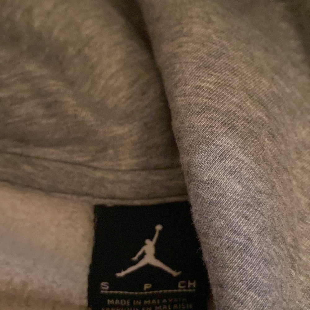 Grey Jordan Hoodie - Picture 3 of 3